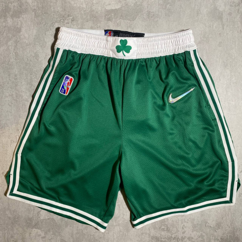 Boston Celtics Green NBA Shorts Matador Design