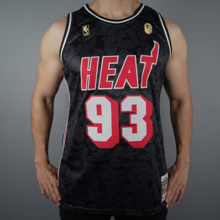 世界的に有名な BAPE Ape bathing A X Heat Miami 93 Design Matador - Jersey NBA トップス