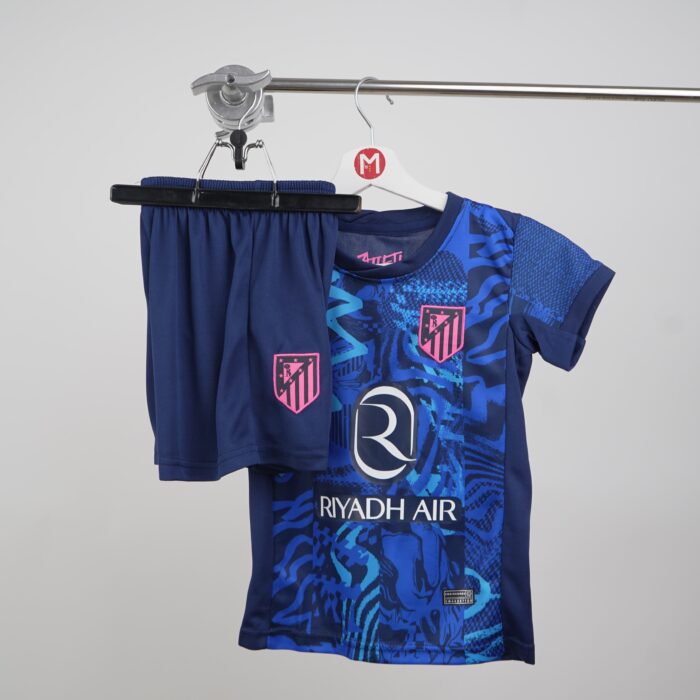 Atletico Madrid away third kids kit 24/25 Matador Design