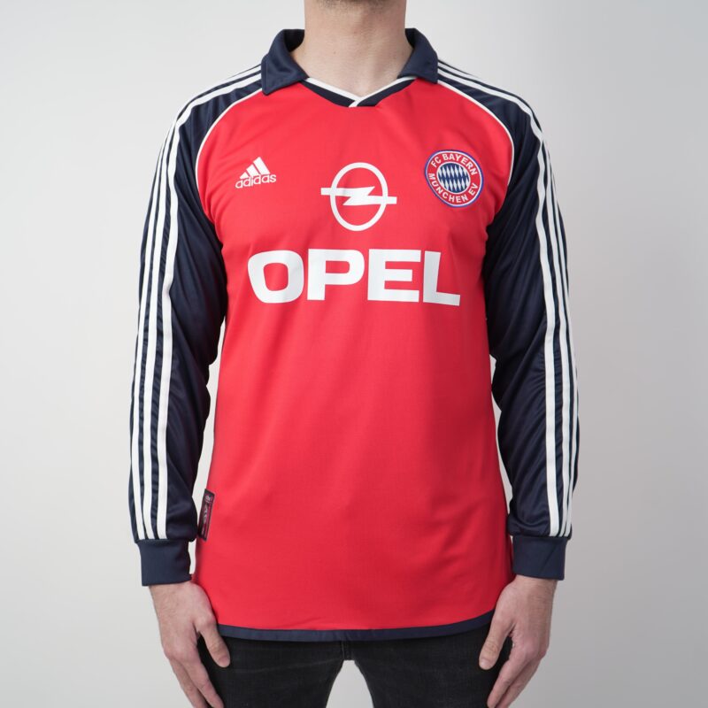 Bayern Munich home long sleeve jersey 1999/2000 Matador Design
