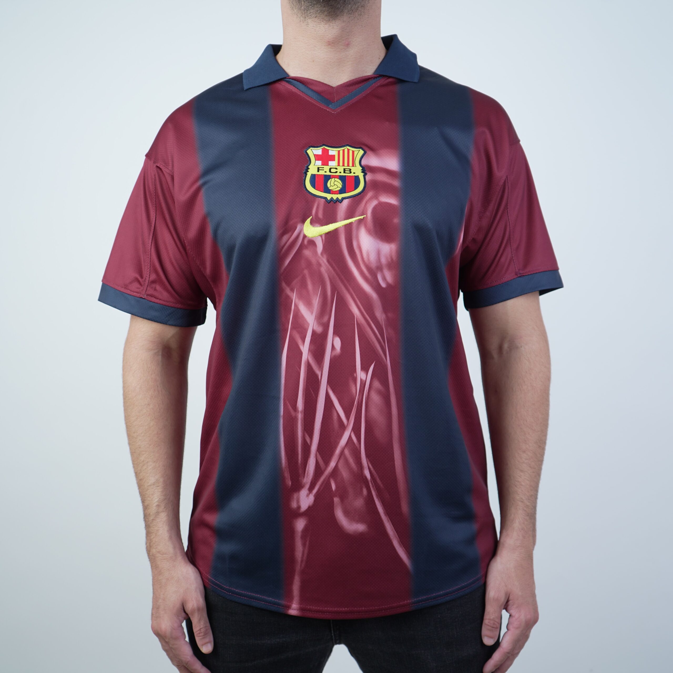 FC Barcelona Cactus Jack シャツ 2 FC-Barcelona-202425-Match-Away