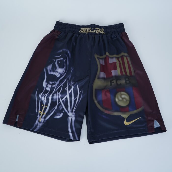 激レア cactus jack NIKE Barcelona SHORTS Cactus Jack X Nike X FC Barcelona Skeleton shorts – Drexlers