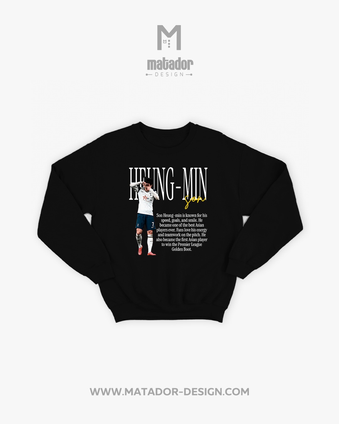 Premier League Heung Min Son Jersey Long Sleeve Tottenham Hotspur